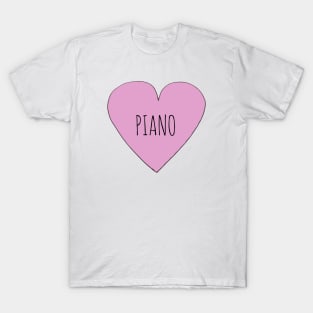 Piano Love T-Shirt